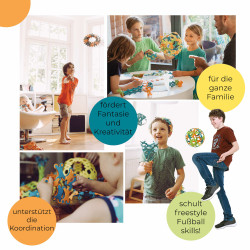 Конструктор Binabo – 60 элементов (4 цвета) от TicToys (Германия)