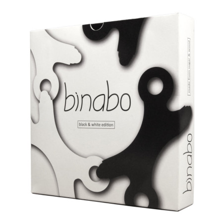 Конструктор Binabo – 60 chips – black and white edition